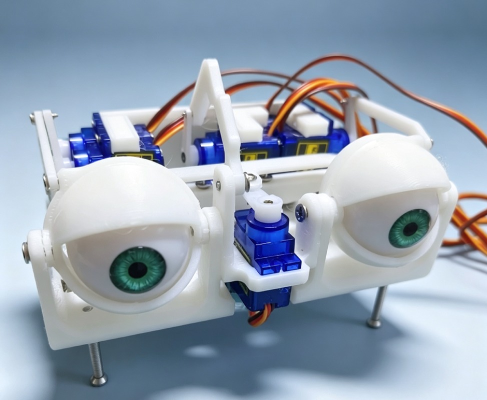 Esp8266 - Œil robotique bionique programmable, œil simulé