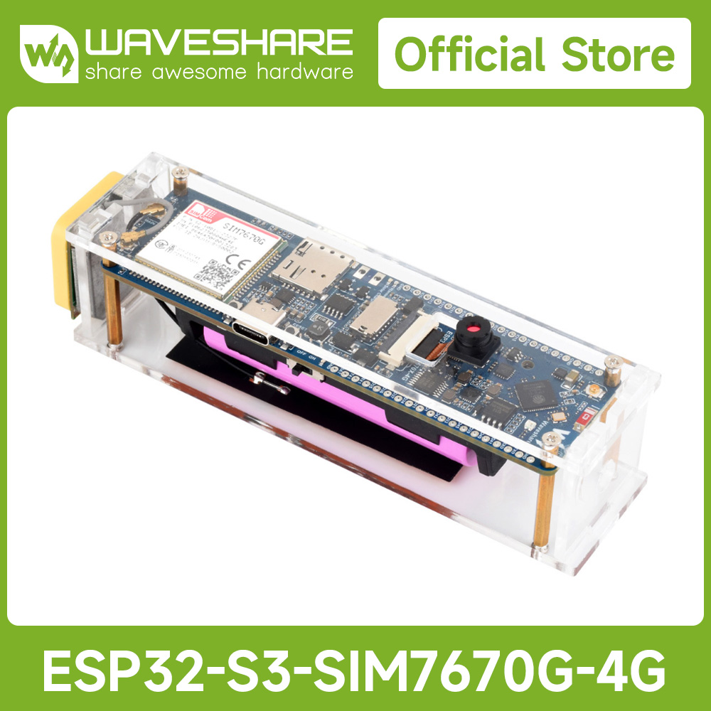 Esp32 Wifi Bluetooth Module - Waveshare ESP32-S3 carte de développement SIM7670G