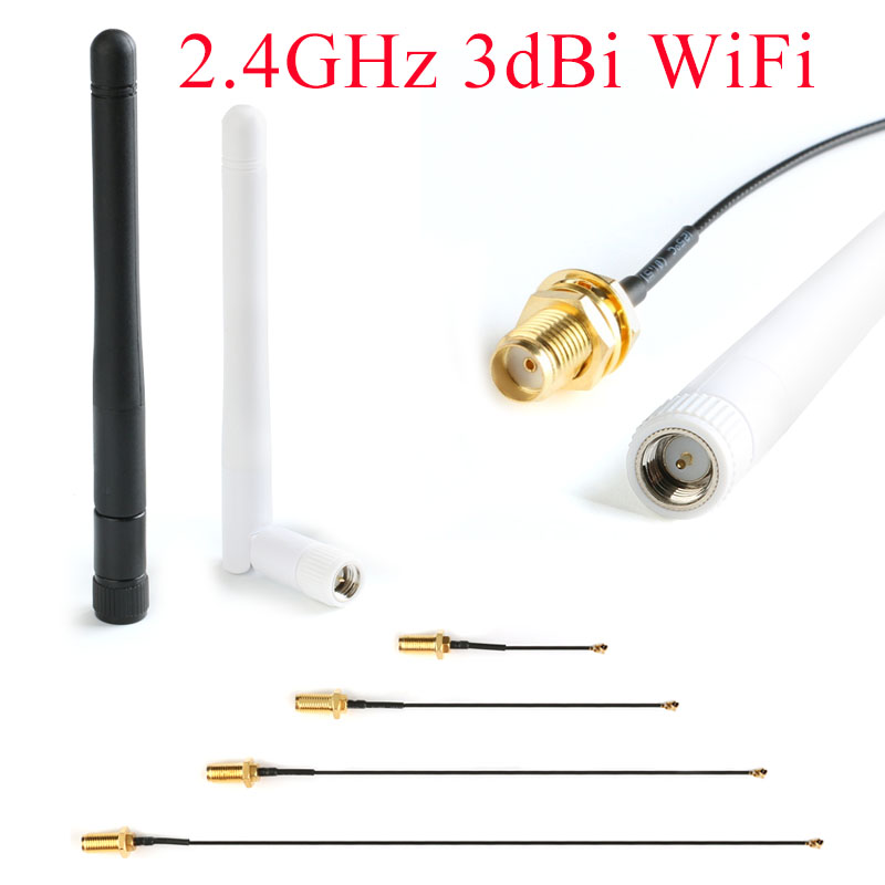 Esp8266 - 2.4GHz 3dBi WiFi 2.4g Antenne RP-SMA
