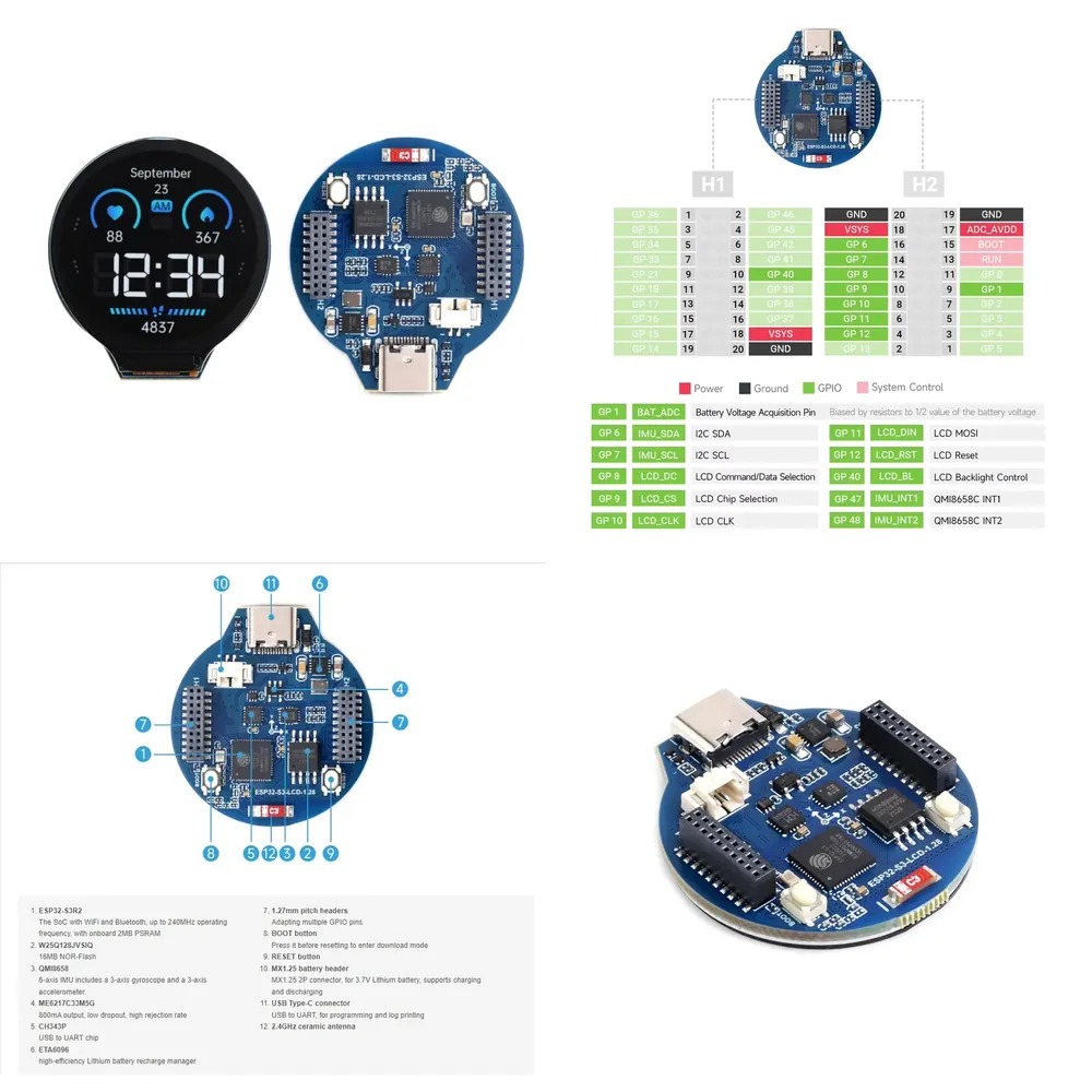 Esp32 S3 - Carte de développement ESP32-S3 avec écran