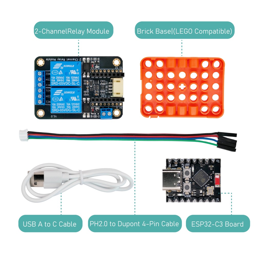 Module de relais 2CH, entrée 5 - Esp32 Uart Module avis et prix