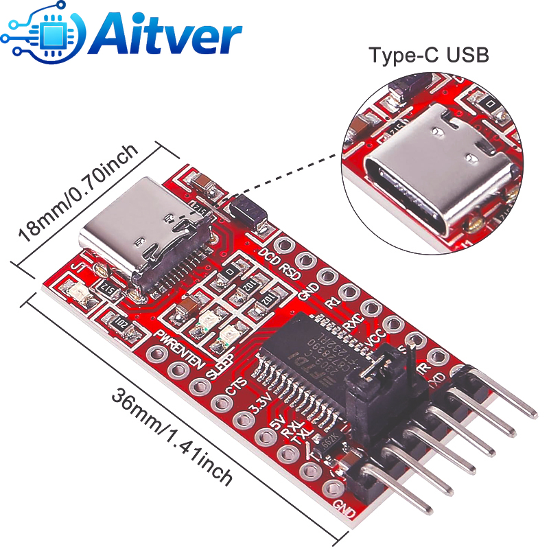 FT232RL CH340N Type C USB vers - Esp32 Uart Module avis et prix