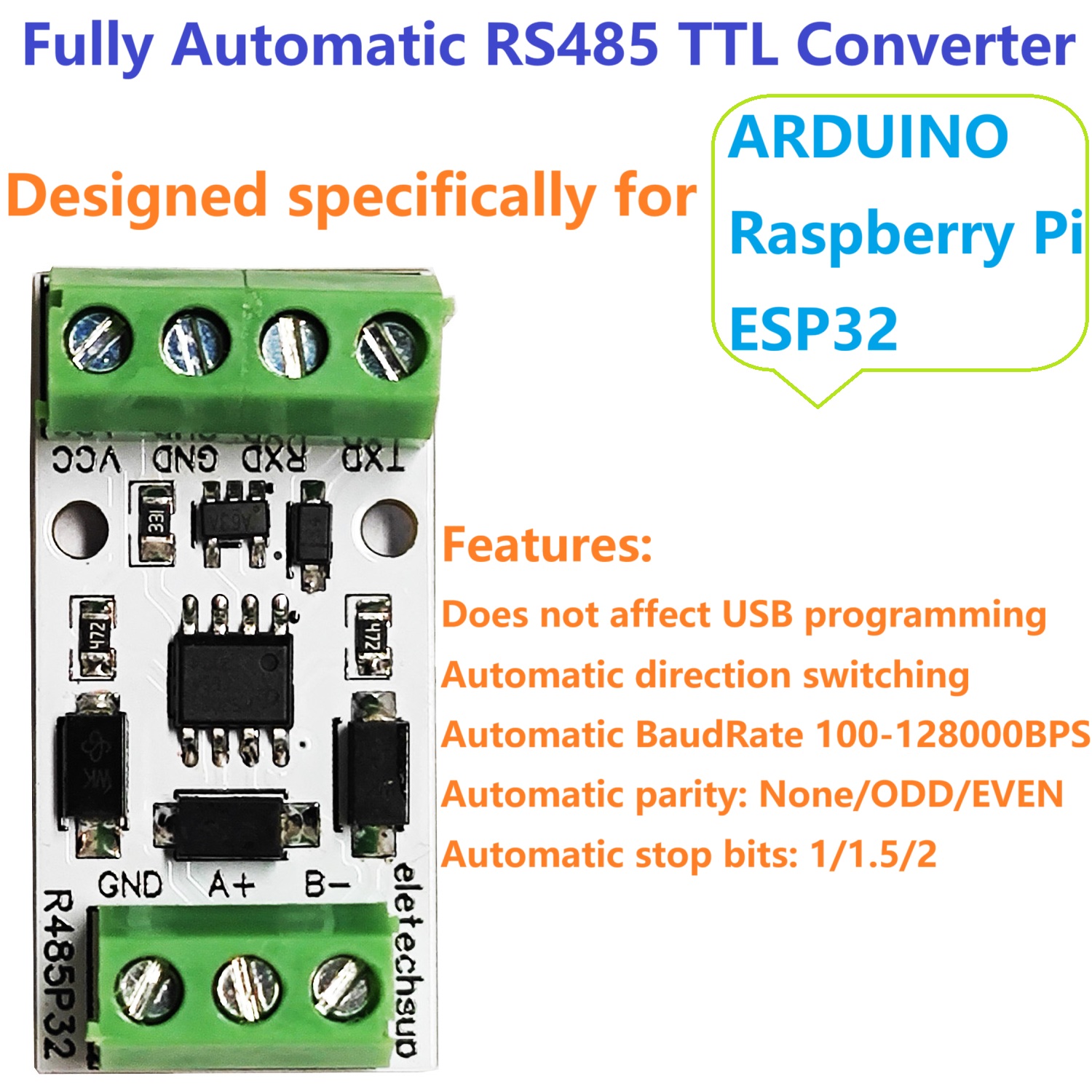 Carte convertisseur automatiqu - Esp32 Uart Module avis et prix