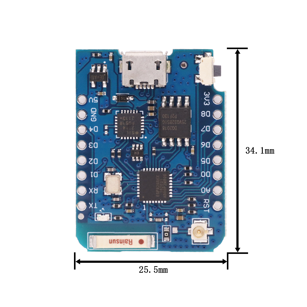 WeMos D1 Mini Pro V3.0 NodeMcu - Esp8266 Nodemcu avis et prix
