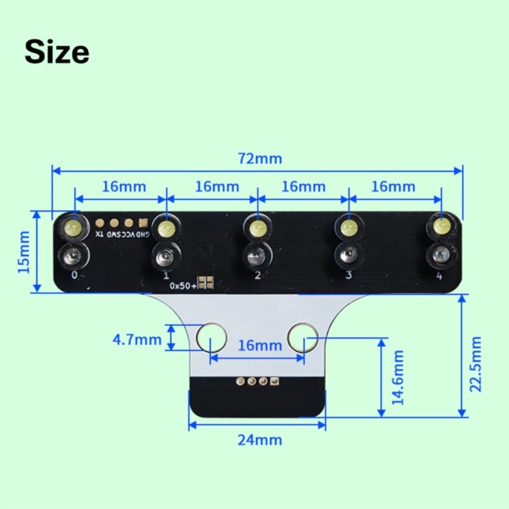 Capteur de suivi de ligne à 5  - Esp32 Uart Module avis et prix