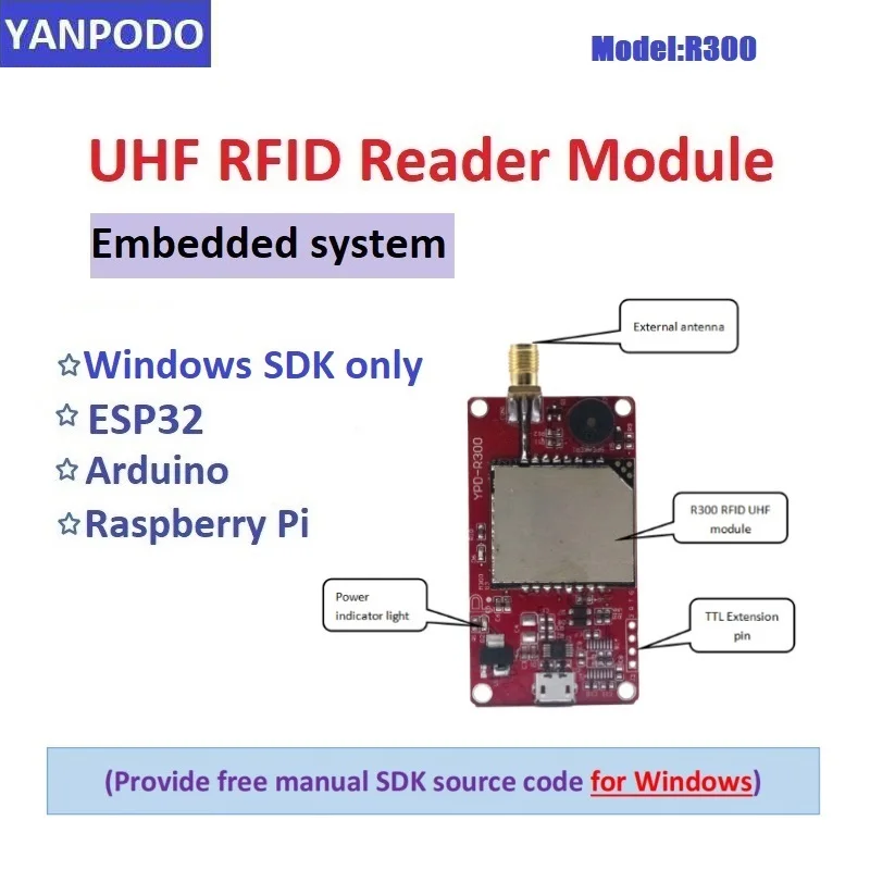Module de lecteur RFID R300 UH - Esp32 Uart Module avis et prix