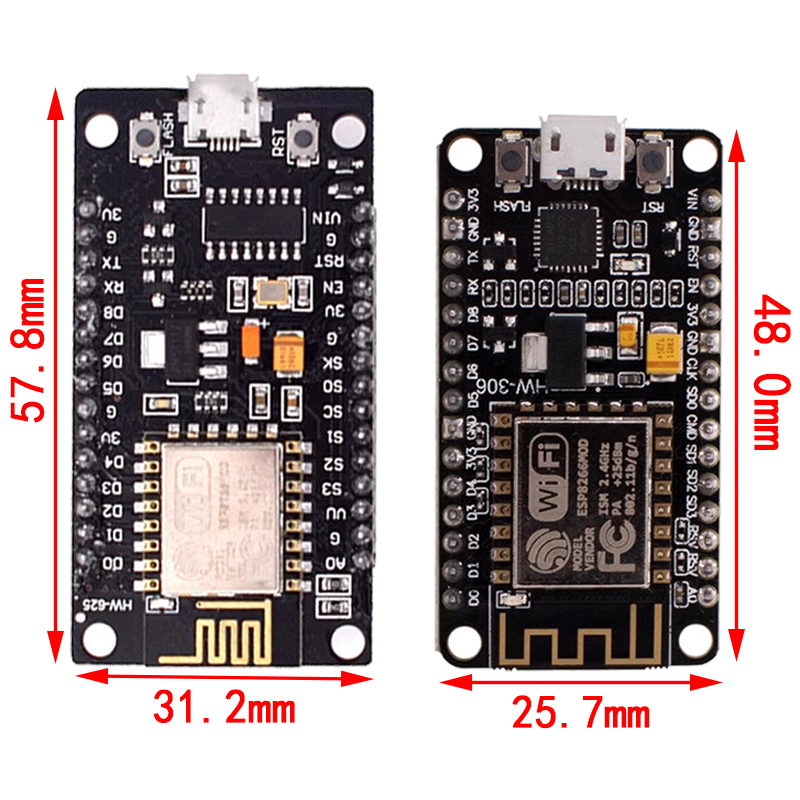 Module sans fil CH340/CP2102/C - Esp8266 Nodemcu avis et prix
