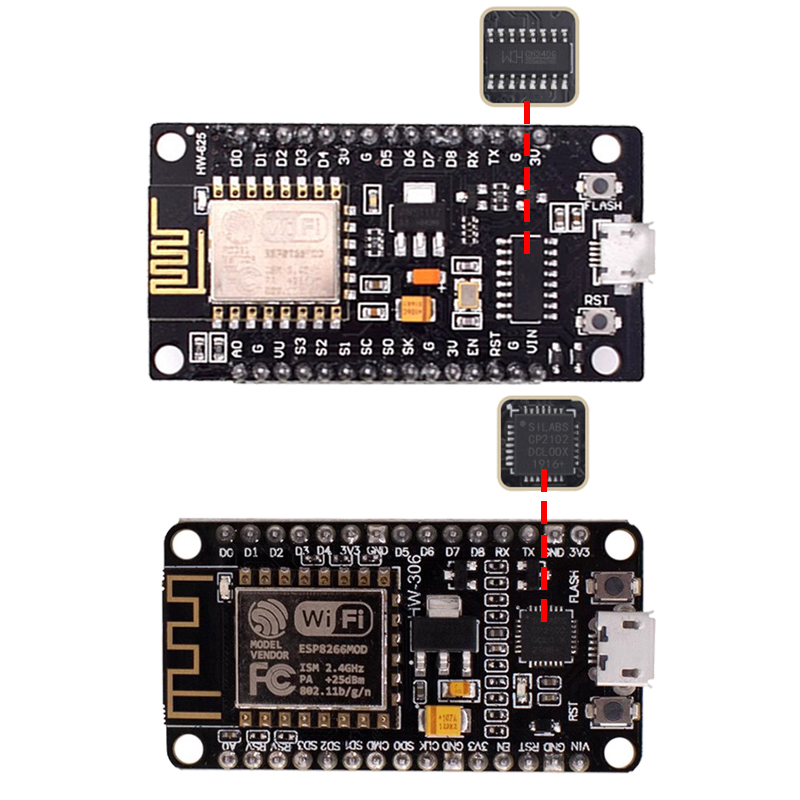 Module sans fil CH340/CP2102/C - Esp8266 Nodemcu avis et prix
