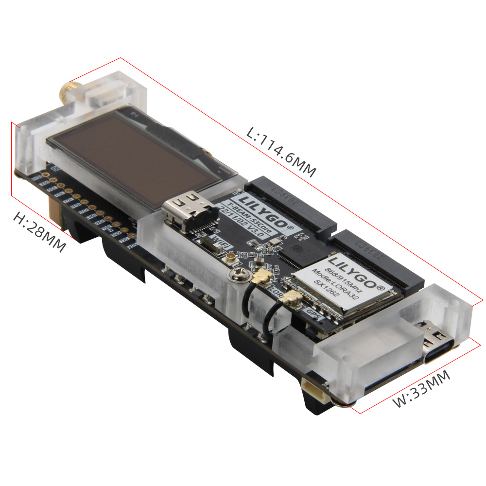 LILYGO® SoftRF T-Beam SUPREME  - Esp32 Wifi Bluetooth Module avis et prix